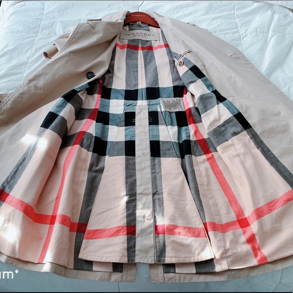Authentic Burberry Brit Trench Coat - Picture 6 of 8